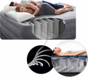 Intex Materac dmuchany dwuosobowy z pompką tłokową INTEX 64759 - 68612 6