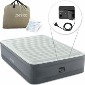 Intex Materac welurowy z wbudowaną pompką 137x191x46 cm (64904) 1