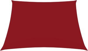 vidaXL Kwadratowy żagiel ogrodowy, tkanina Oxford, 4,5x4,5m, czerwony 3