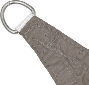 vidaXL Prostokątny żagiel ogrodowy, tkanina Oxford, 3x5 m, taupe 4