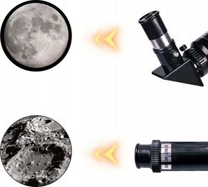 Teleskop TELESKOP ASTRONOMICZNY F30070+ADAPTER DO SMARTFONY 9