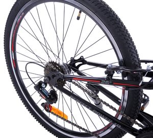 Fuzlu Rower Perfect Power 1D 26" czarno-czerwony Eco 2