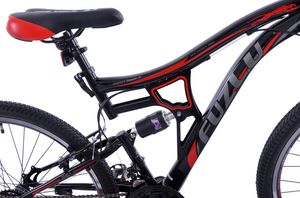 Fuzlu Rower Perfect Power 1D 26" czarno-czerwony Eco 3