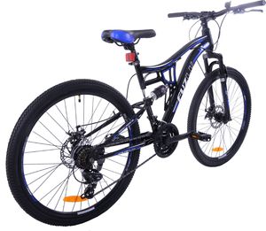 Fuzlu Rower Perfect Power 2D 26" shimano czarno-niebieski ST-EF 3