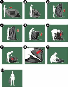 Namiot turystyczny Abarqs Quick 6 10