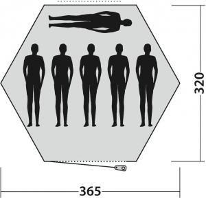 Namiot turystyczny Easy Camp Moonlight Yurt 6 2