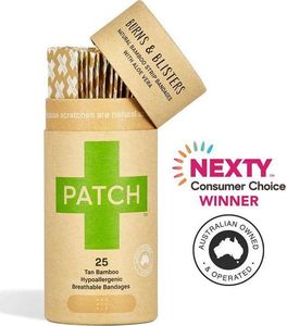 PATCH Patch, Naturalne plastry opatrunkowe, na poparzenia, z aloesem, 25 szt. 1
