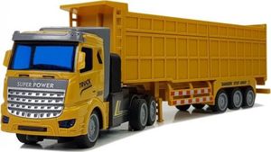 Lean Sport Ciężarówka Z Dużą Przyczepą Zdalnie Sterowana 27 Mhz 1:48 Żółta 2