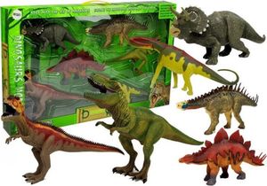 Figurka Lean Sport Zestaw Dinozaurów Duże Figurki Modele 6 sztuk Stegozaur 1