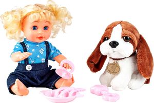 MalPlay Lalka Do Karmienia Mówi i Śpiewa + Piesek 4