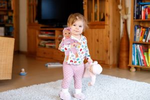 MalPlay Lalka Bobas Mięciutka z Opaską 22 cm 2