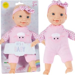 MalPlay Lalka Bobas Mięciutka z Opaską 22 cm 4