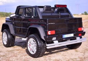 Import SUPER-TOYS MERCEDES MAYBACH G650 4X4, 2V12V, AMORTYZATORY, MIĘKKIE KOŁA, MP4, /G650 11
