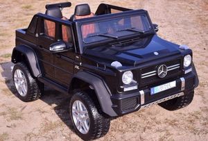 Import SUPER-TOYS MERCEDES MAYBACH G650 4X4, 2V12V, AMORTYZATORY, MIĘKKIE KOŁA, MP4, /G650 12