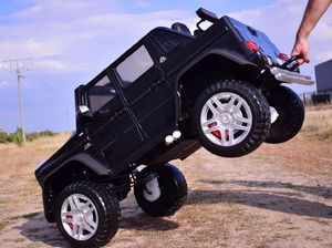 Import SUPER-TOYS MERCEDES MAYBACH G650 4X4, 2V12V, AMORTYZATORY, MIĘKKIE KOŁA, MP4, /G650 15