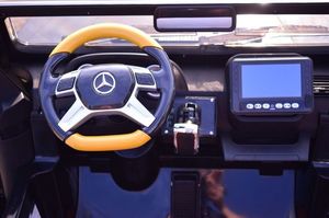 Import SUPER-TOYS MERCEDES MAYBACH G650 4X4, 2V12V, AMORTYZATORY, MIĘKKIE KOŁA, MP4, /G650 18