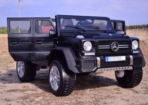 Import SUPER-TOYS MERCEDES MAYBACH G650 4X4, 2V12V, AMORTYZATORY, MIĘKKIE KOŁA, MP4, /G650 2