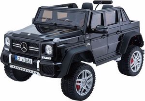 Import SUPER-TOYS MERCEDES MAYBACH G650 4X4, 2V12V, AMORTYZATORY, MIĘKKIE KOŁA, MP4, /G650 22