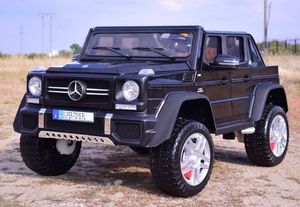 Import SUPER-TOYS MERCEDES MAYBACH G650 4X4, 2V12V, AMORTYZATORY, MIĘKKIE KOŁA, MP4, /G650 26