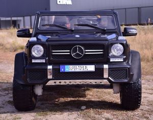Import SUPER-TOYS MERCEDES MAYBACH G650 4X4, 2V12V, AMORTYZATORY, MIĘKKIE KOŁA, MP4, /G650 27