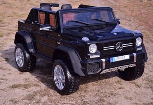 Import SUPER-TOYS MERCEDES MAYBACH G650 4X4, 2V12V, AMORTYZATORY, MIĘKKIE KOŁA, MP4, /G650 28