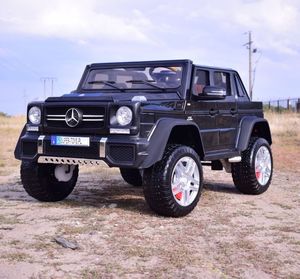 Import SUPER-TOYS MERCEDES MAYBACH G650 4X4, 2V12V, AMORTYZATORY, MIĘKKIE KOŁA, MP4, /G650 3