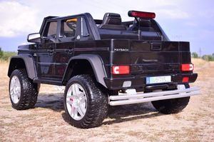 Import SUPER-TOYS MERCEDES MAYBACH G650 4X4, 2V12V, AMORTYZATORY, MIĘKKIE KOŁA, MP4, /G650 7