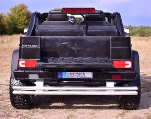 Import SUPER-TOYS MERCEDES MAYBACH G650 4X4, 2V12V, AMORTYZATORY, MIĘKKIE KOŁA, MP4, /G650 10