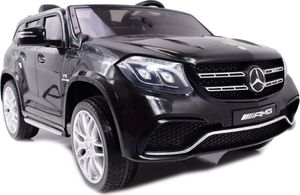 Import SUPER-TOYS MERCEDES GLS 63, 4 SILNIKI, 2X12 V, MIĘKKIE KOŁA, MIĘKKIE SIEDZENIE DLA 2 DZIECI, LAKIER, KLIMATYZACJA/HL228 1