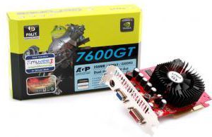 Karta graficzna Palit GeForce 7600 GT 256MB 7600GT 256MB DDR3 (128bit) TV DVI BOX 1