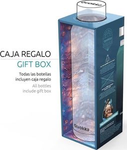 Quokka Quokka Solid - Butelka termiczna ze stali nierdzewnej 630 ml (Sleek Rose Gold) 5