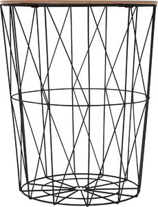 Atmosphera Czarny stolik kawowy Kumi 47 cm 2