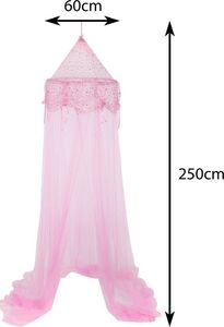 Atmosphera Różowy baldachim dla dziecka Princess 3