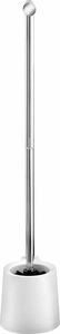 Wenko Stojak na papier toaletowy ze szczotką Avola White 4