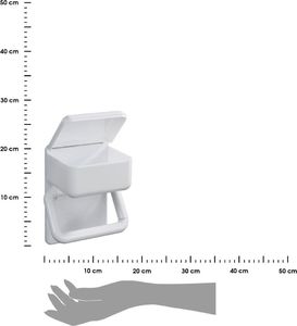 Wenko Uchwyt na papier toaletowy Biały (6326) 3