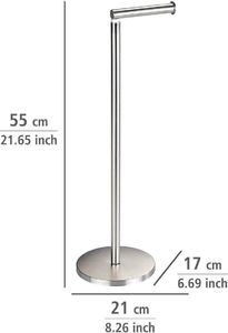 Wenko Stojak na papier toaletowy Varb Chrom (33665) 3