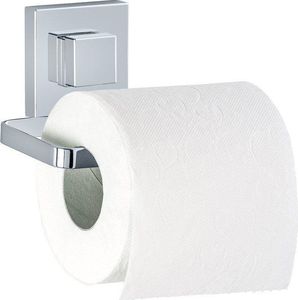 Wenko Uchwyt na papier toaletowy Quadro przyssawka Chrom (24648) 1