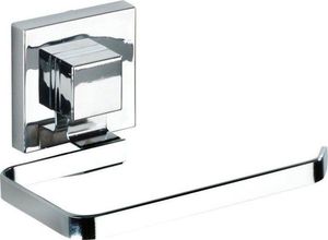 Wenko Uchwyt na papier toaletowy Quadro przyssawka Chrom (24648) 4