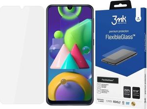 3MK Szkło 3mk Flexible Glass 7H do Samsung Galaxy M21 + 4x szkło 3mk na obiektyw 3