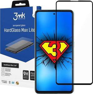 3MK Szkło hartowane 3mk HardGlass Max Lite do Samsung Galaxy A52/ A52 5G Black 1
