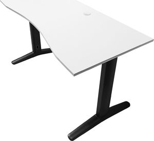 Biurko Zdesk AB-STLW-LH Białe 138 cmx68 cm 6