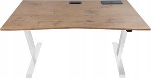 Biurko Zdesk AD-114W-GNB Brązowe 138 cm x 68 cm 2