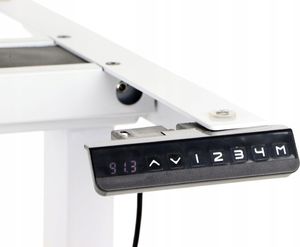 Biurko Zdesk AD-3TW-GNB Biało-Brązowe 138 cm x 68 cm 5