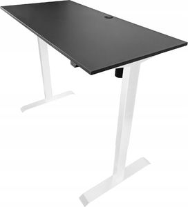 Biurko Zdesk PC-114W-Po/B Grafitowe 138 cm x 68 cm 2
