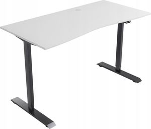 Biurko Zdesk B-114 Czarno-Białe 138 cm x 68 cm 1