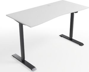 Biurko Zdesk B-114 Czarno-Białe 138 cm x 68 cm 2