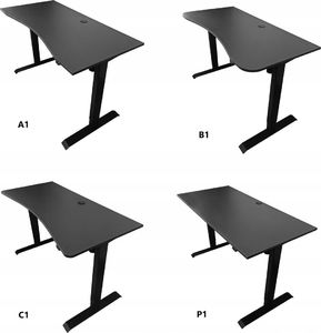 Biurko Zdesk C-114 Czarne 138 cm x 68 cm 10