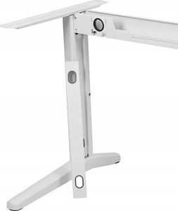 Biurko Zdesk AB-STL/W-Po/W-LH Białe 138 cmx68 cm 12