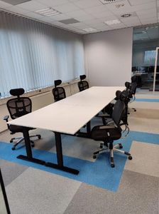 Biurko Zdesk AC-3TB-Po/B Grafitowe 138 cm x 68 cm 14