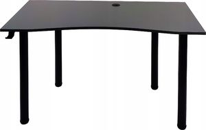 Biurko Zdesk AC-710B-Po/B-USŁ/B Grafitowe 138 cmx68 cm 2